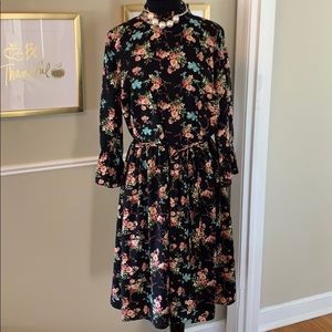 ModCloth Fashion Dashing Floral Plus Size Dress